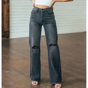 KanCan Tayden 90’s Flare Distressed Denim 29